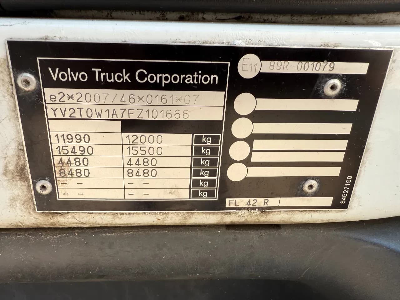 Volvo FL 4X2 Bakwagen met laadklep (8.05x2.49x2.70) APK 12-2025 NL TRUCK - Image 15